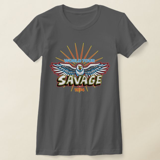 Savage World Tour X-23 Cosplay X23 Laura Kinney T-Shirt (Laydown)