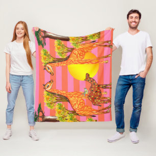 Savana  Fleece Blanket