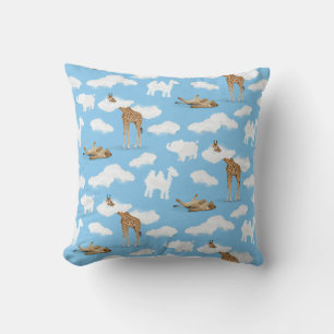 Savanna cloud animals cushion