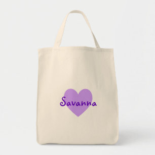 Savanna in Purple Tote Bag