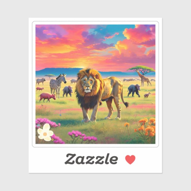 "Savanna Majesty" (Sheet)