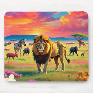 "Savanna Majesty" Mouse Pad