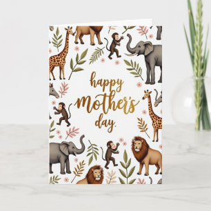 Savanna Mother Love Art Card