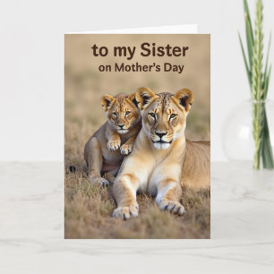 Savanna Mothers Day Card