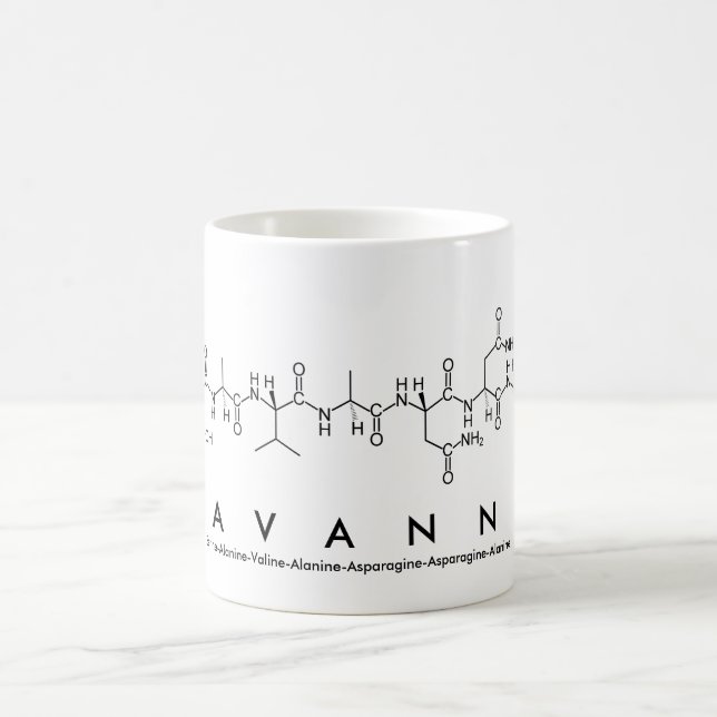 Savanna peptide name mug (Center)
