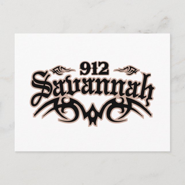 Savannah 912 postcard (Front)