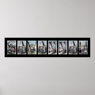 SAVANNAH Alphabet Letter Name Art Poster