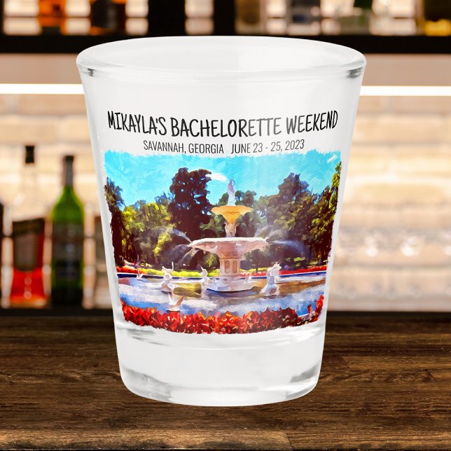 Savannah Bachelorette Weekend Shot glass (Creator Uploaded)
