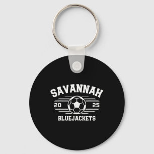 Savannah Bluejackets Soccer Byll 2025 Hs Key Ring