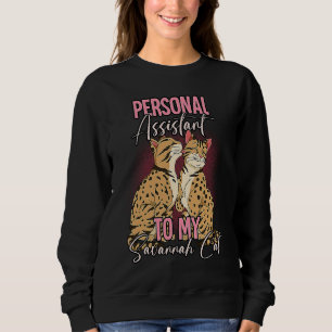 Savannah Cat 10 Sweatshirt