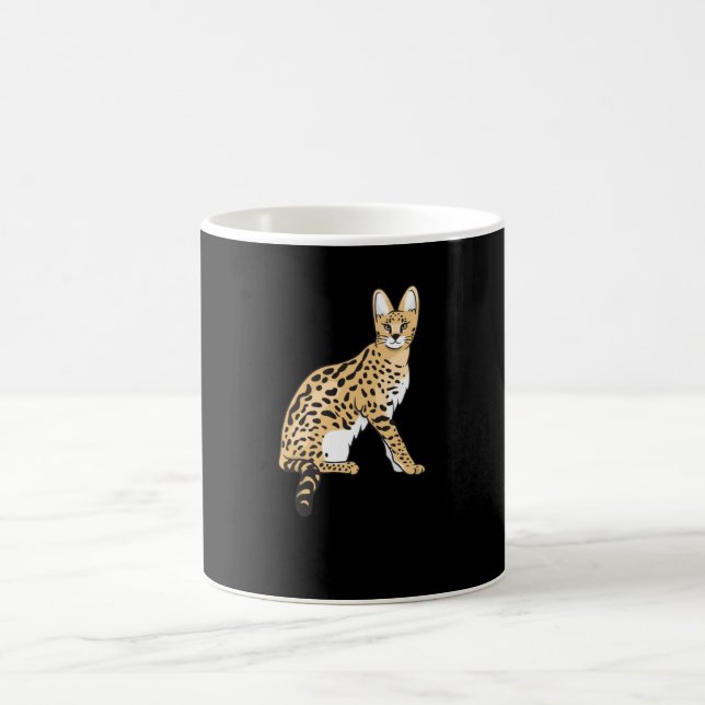 Savannah Cat Coffee Mug (Center)