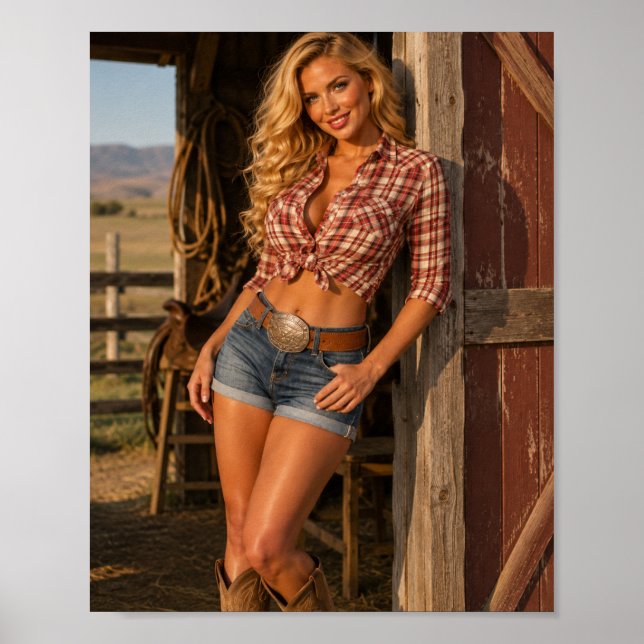Savannah Cole - At the Barn Poster (Front)