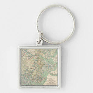 Savannah, Ga and vicinity Key Ring