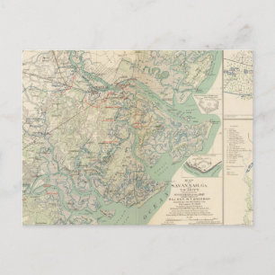 Savannah, Ga and vicinity Postcard