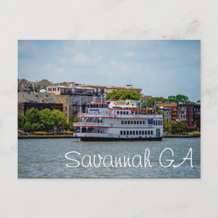 Savannah GA Postcard