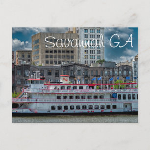 Savannah GA Postcard
