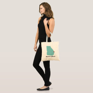 Savannah, Georgia budget tote - cute for shopping Bag
