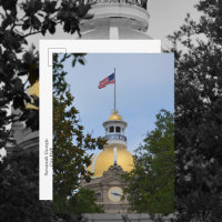 Savannah Georgia City Hall Gold Dome Photographic