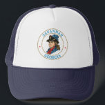 Savannah Georgia Colonial Trucker Hat<br><div class="desc">Savannah,  Georgia invites history buffs to walk its colonial-era squares and cobblestone streets,  where its 1733 founding,  preserved town plan,  and centuries-old architecture create a vivid window into America’s early past.</div>