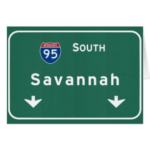 Savannah Georgia ga Interstate Highway Freeway :