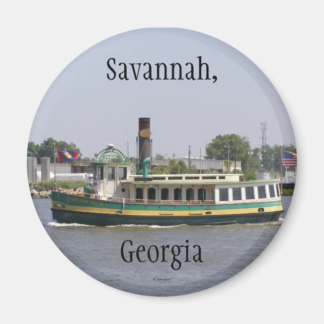 Savannah, Georgia Magnet (Front)