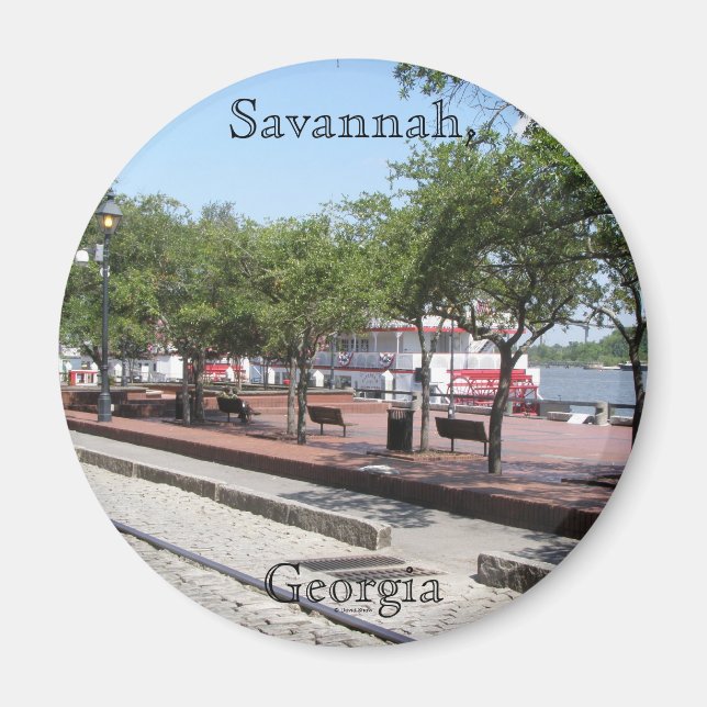Savannah, Georgia Magnet (Front)