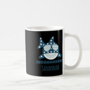 Savannah Georgia Nautical Coastal Fishing Boating  Coffee Mug