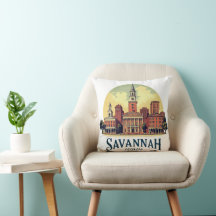 Savannah Georgia Skyline  