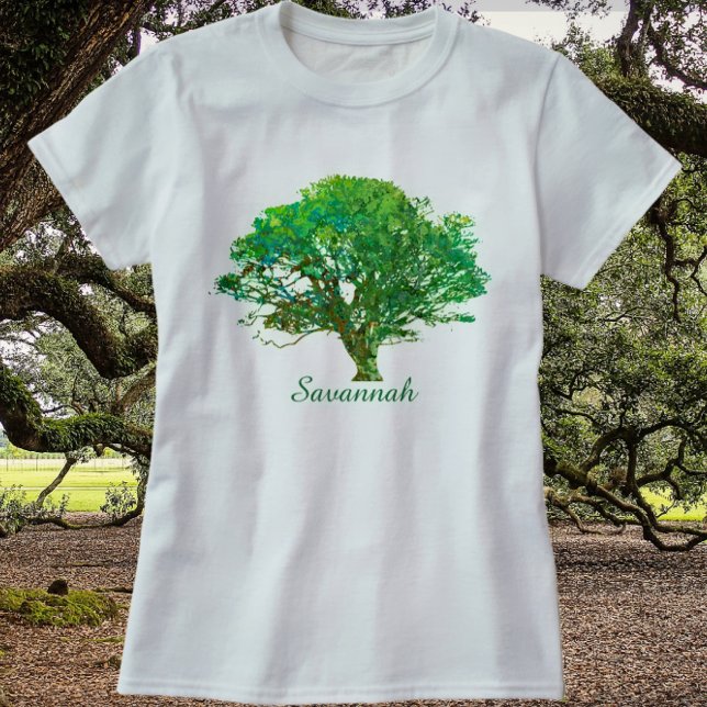 Savannah Georgia Tree T-Shirt (Creator Uploaded)