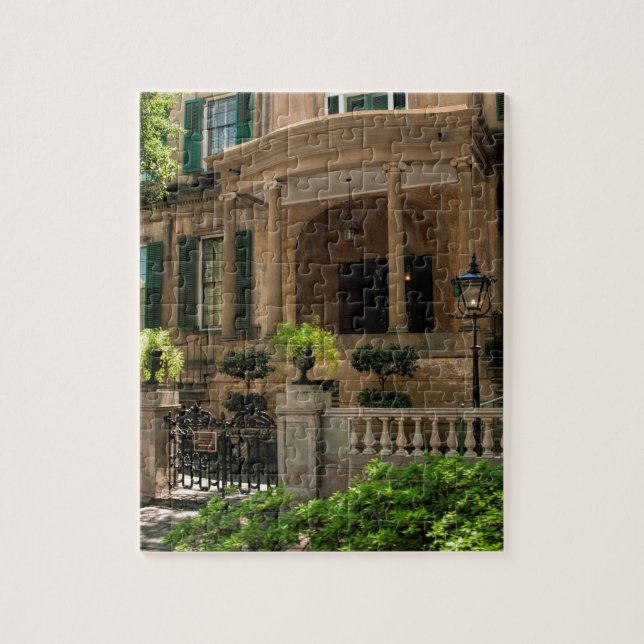 Savannah Georgia Victorian Historical House 2 Jigsaw Puzzle (Vertical)