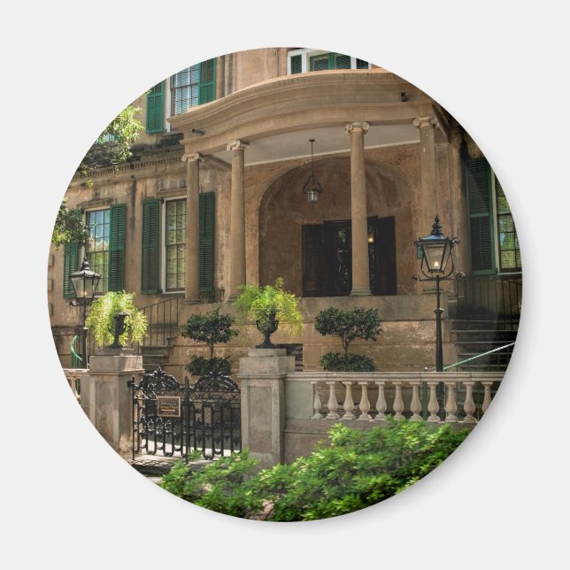 Savannah Georgia Victorian Historical House 2 Magnet (Front)