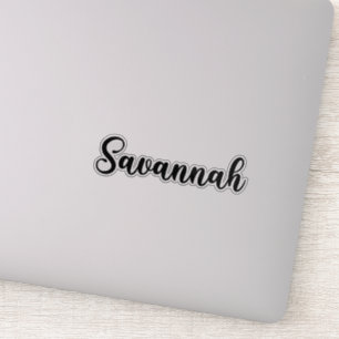 Savannah Name - Handwritten Calligraphy