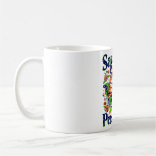 Savannah Peach Tea And Persian Cats Coffee Mug