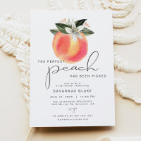 SAVANNAH Perfect Peach Picked Bridal Shower