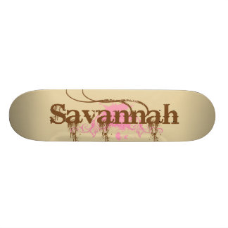 Savannah Personalised Skateboard