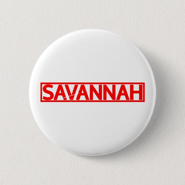 Savannah Stamp 6 Cm Round Badge (Front)