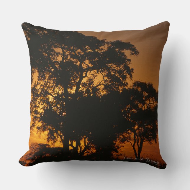 Savannah Sunset Cushion (Front)