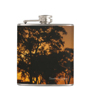 Savannah Sunset Hip Flask