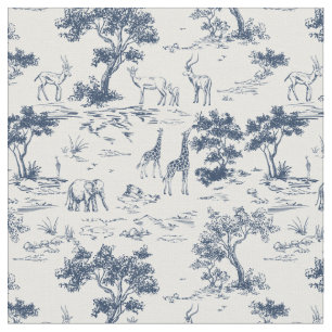 SAVANNAH toile de jouy  Fabric
