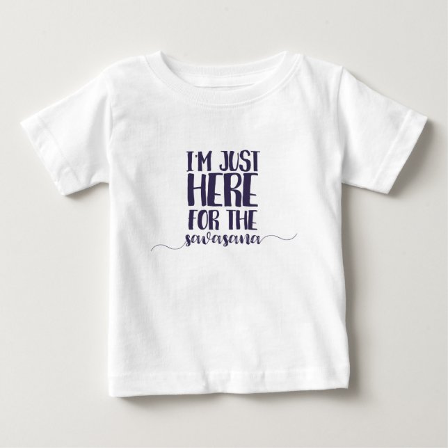 savasana baby T-Shirt (Front)