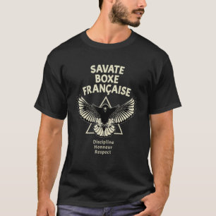 Savate French Kickboxing Eagle T-Shirt