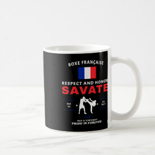 Savate French Kickboxing Savate Fighter Coffee Mug