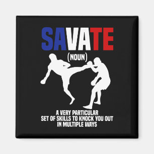 Savate Gear Self Defense Training Martial Arts Sav Magnet
