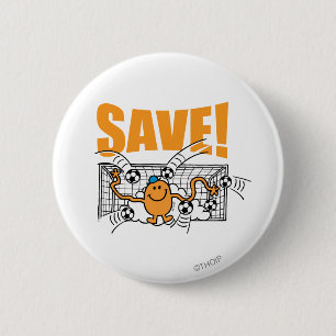 Save! 6 Cm Round Badge