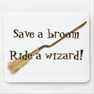 Save A Broom Mousepad