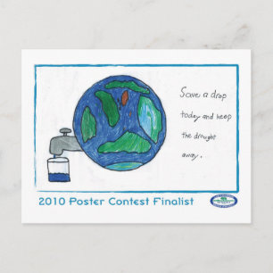 Save a Drop Today and Postcard