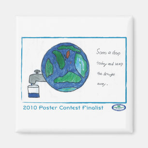 Save a Drop Today Magnet