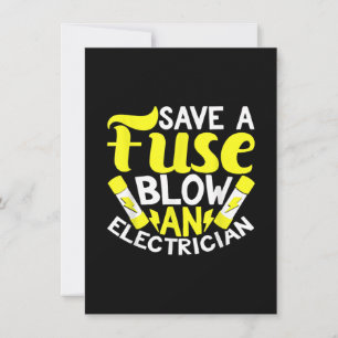 Save A Fuse Blow An Electrician Gift Card