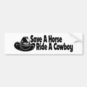 SAVE A HORSE bumper by nicola Sticker