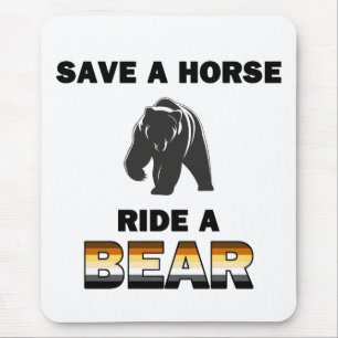 Save A Horse Mouse Pad